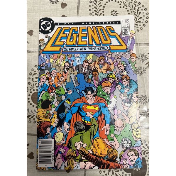 Legends #2 (DC Comics, 1986) Ostrander Wein Byrne Kesel