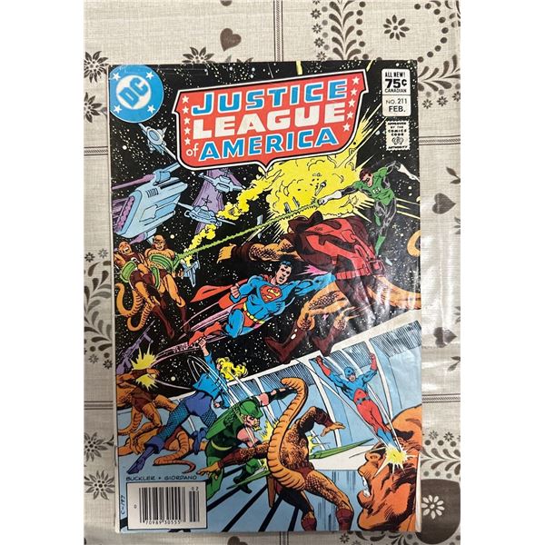 Justice League of America #211 (DC Comics, 1983) Canadian Price Variant