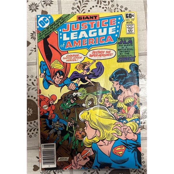 Justice League of America #157 (DC, 1978) Giant Size Atom's Wedding