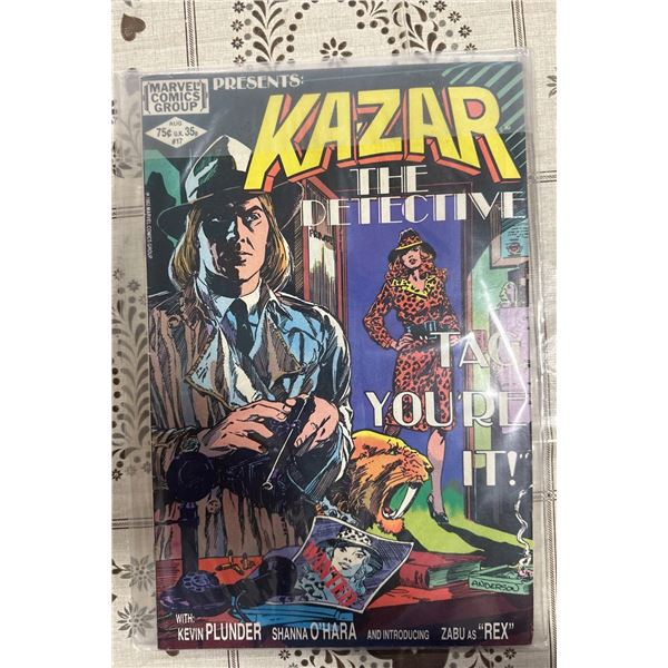 Ka-Zar the Savage #17 (Marvel, 1982) Ka-Zar the Detective Story