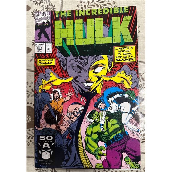 The Incredible Hulk #387 (Marvel Comics, 1991) Newsstand Edition