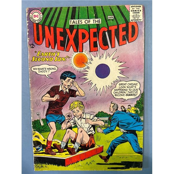 Tales of the Unexpected #86 (DC, 1965) "Earth's Second Sun!" Silver Age Comic