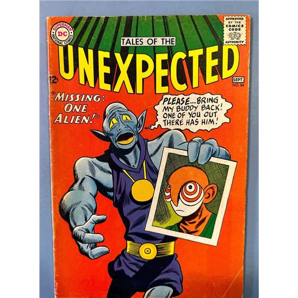 Tales of the Unexpected #84 (DC Comics, 1964) Silver Age Comic Book