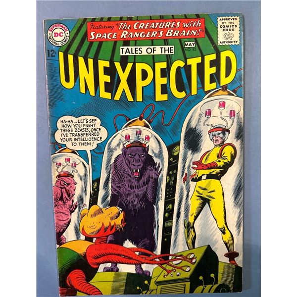 Tales of the Unexpected #82 (DC, 1964) The Creatures w/ Space Ranger's Brain