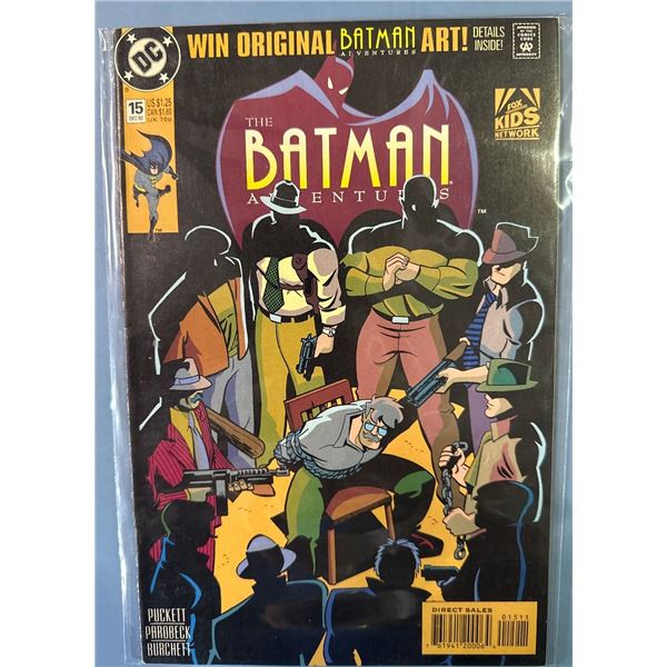 The Batman Adventures #15 Comic Book (DC Comics, 1993) Direct Sales