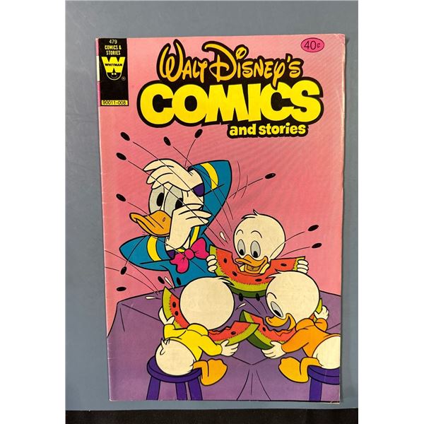 Walt Disney's Comics and Stories #479 (Whitman, 1980) Donald Duck