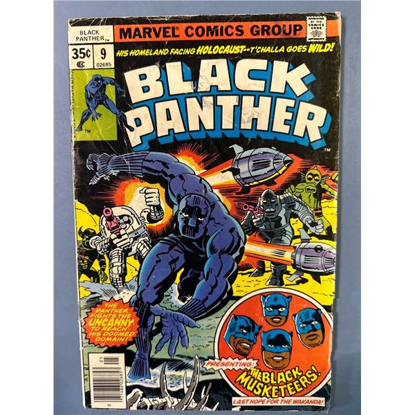 Black Panther #9 (Marvel, 1978) His Homeland Facing Holocaust!