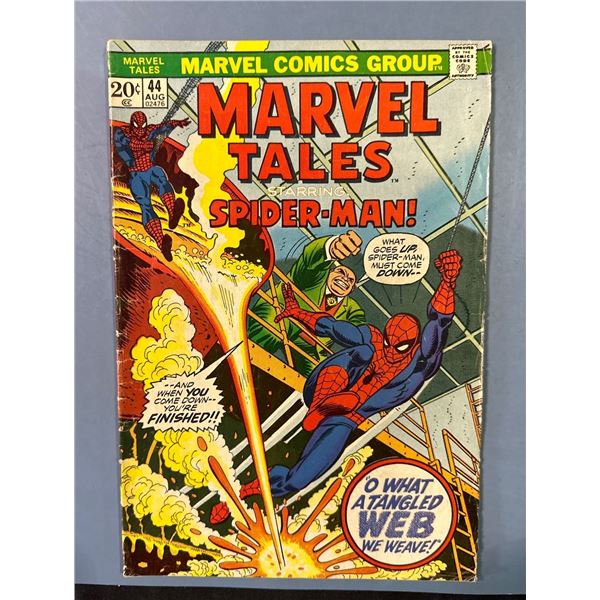 Marvel Tales #44 (Marvel, 1973) Starring Spider-Man! Reprint vs Kingpin
