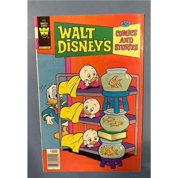 Walt Disney's Comics and Stories #475 (Whitman, 1980) 40¢ Cover Price