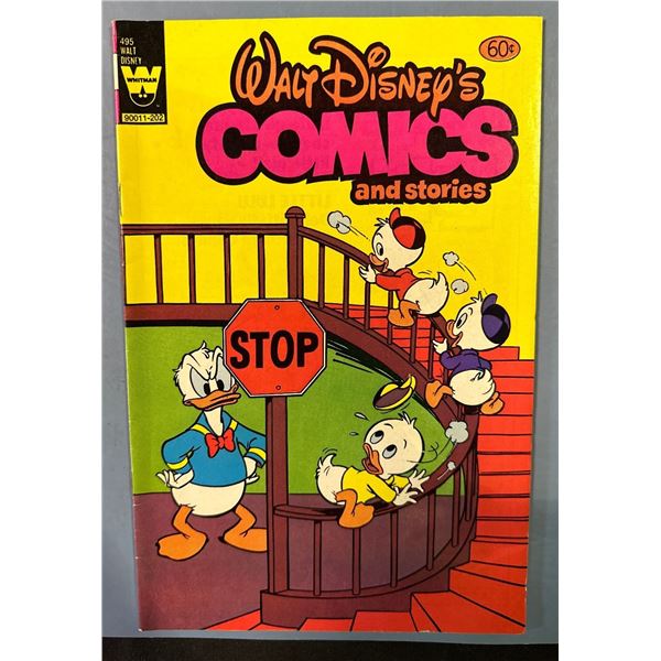 Walt Disney's Comics and Stories #495 (Whitman, 1981) Donald Duck