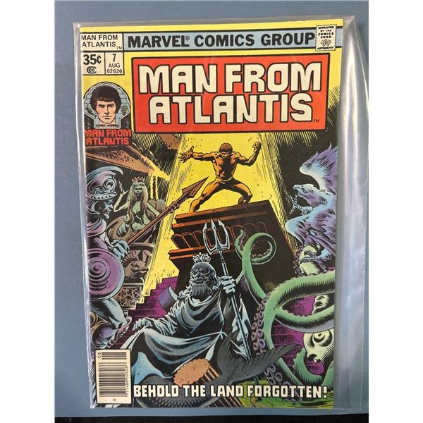 Man from Atlantis #7 Comic Book | Marvel Comics Group | August 1978