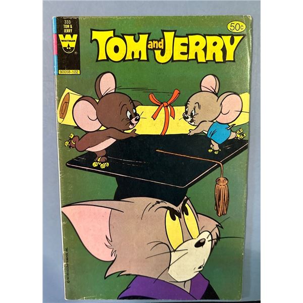 Tom and Jerry #333 (Whitman, 1980) Comic Book - 50c Cover Price