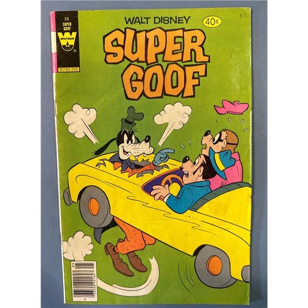 Super Goof #59 (Whitman, 1980) Walt Disney Comic Book