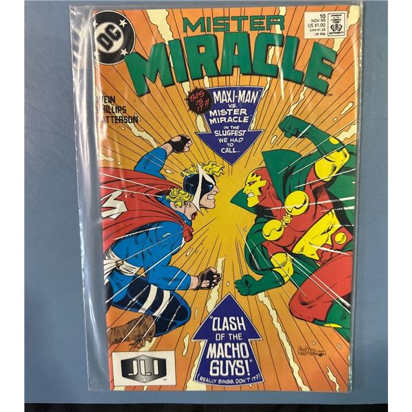 Mister Miracle #10 (DC Comics, 1989) Maxi-Man vs Mister Miracle