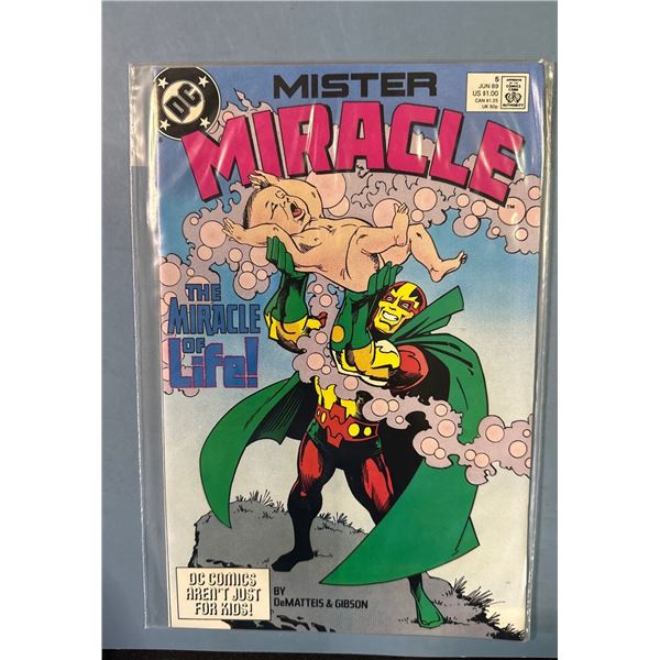 Mister Miracle #5 (1989, DC) The Miracle of Life! DeMatteis & Gibson