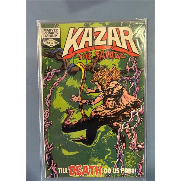 Ka-Zar the Savage #13 (Marvel Comics, 1982) Till Death Do Us Part!