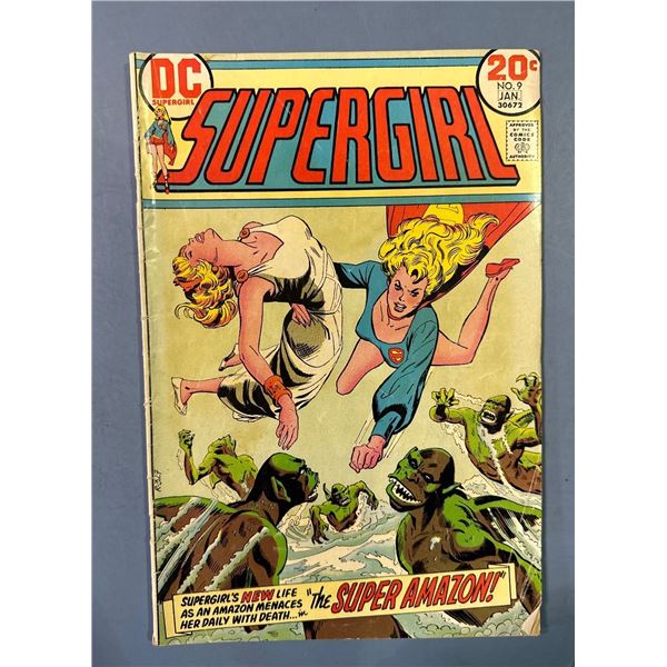 Supergirl #9 (DC Comics, 1974) Bronze Age "The Super-Amazon!"