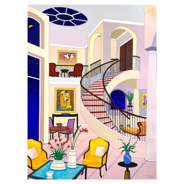 Interior with Klimt by Ledan, Fanch