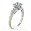 Image 6 : Vintage 14k White Gold 0.35 ctw Round Brilliant Diamond Solitaire Engagement Rin
