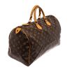 Image 3 : Louis Vuitton Brown Monogram Canvas Speedy 40 Satchel Bag
