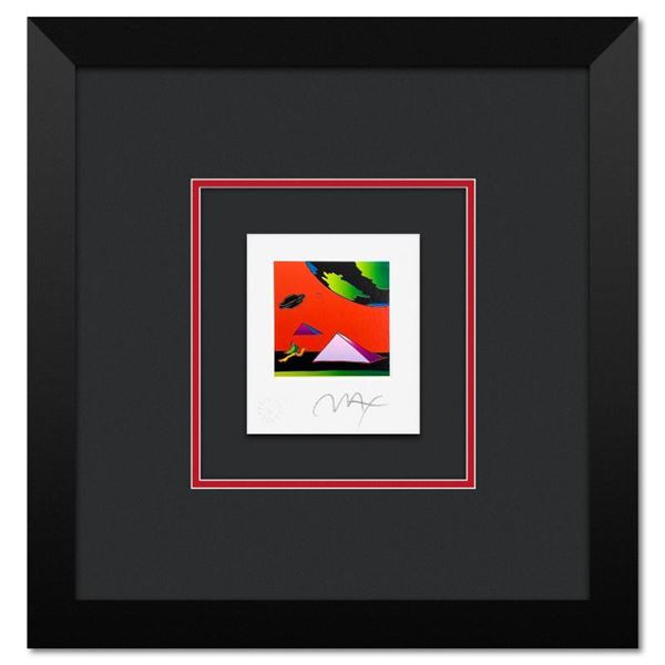 Jumper with Two Pyramids by Peter Max