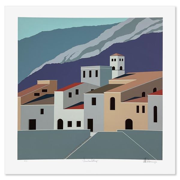 Mountain Village by Schlesinger (1915-2011)