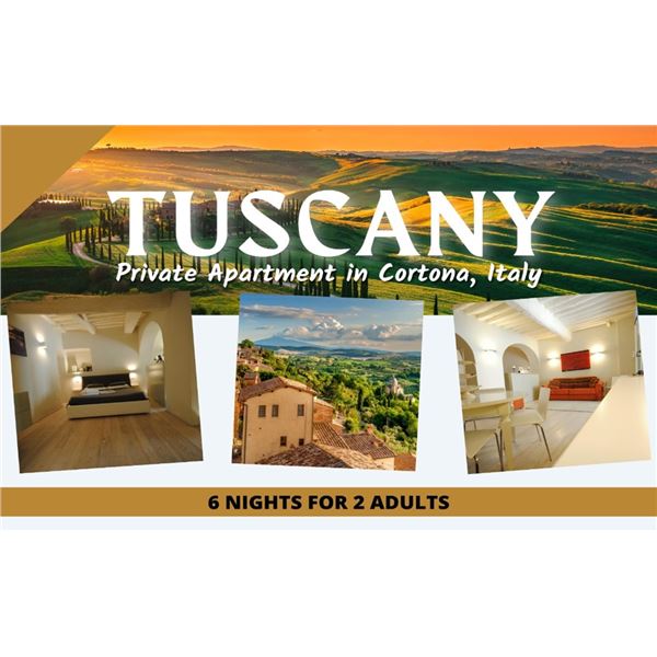 EXPERIENCE THE HEART OF ITALY: 6 NIGHTS 2 ADULTS