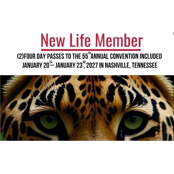 SAFARI CLUB INTERNATIONAL LIFE MEMBERSHIP
