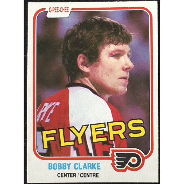 1981-82 O-PEE-CHEE BOBBY CLARKE (HOF)