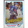 Image 1 : 1981-82 O-PEE-CHEE DALE HUNTER ROOKIE CARD