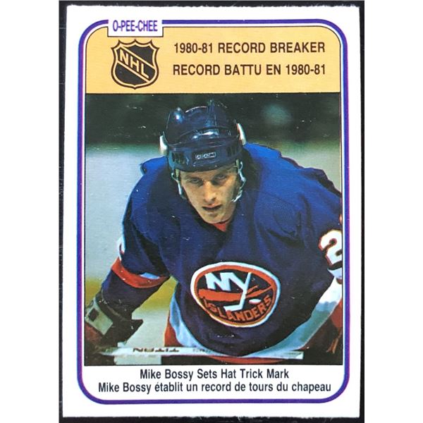 1981-82 O-PEE-CHEE MIKE BOSSY (HOF)