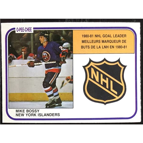 1981-82 O-PEE-CHEE MIKE BOSSY (HOF)
