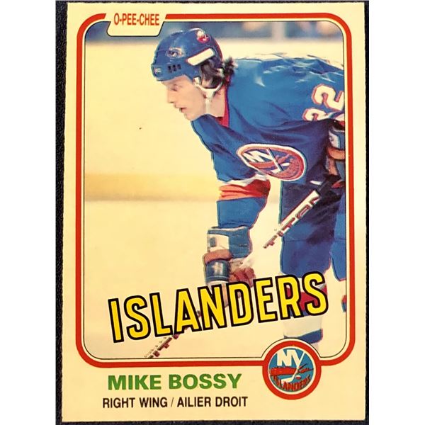 1981-82 O-PEE-CHEE MIKE BOSSY (HOF)