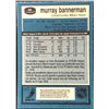 Image 2 : 1981-82 O-PEE-CHEE MURRAY BANNERMAN ROOKIE CARD