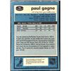 Image 2 : 1981-82 O-PEE-CHEE PAUL GAGNE ROOKIE CARD