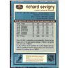 Image 2 : 1981-82 O-PEE-CHEE RICHARD SEVIGNY ROOKIE CARD