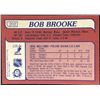 Image 2 : 1985-86 O-PEE-CHEE BOB BROOKE ROOKIE CARD