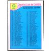 Image 1 : 1985-86 O-PEE-CHEE CHECKLIST