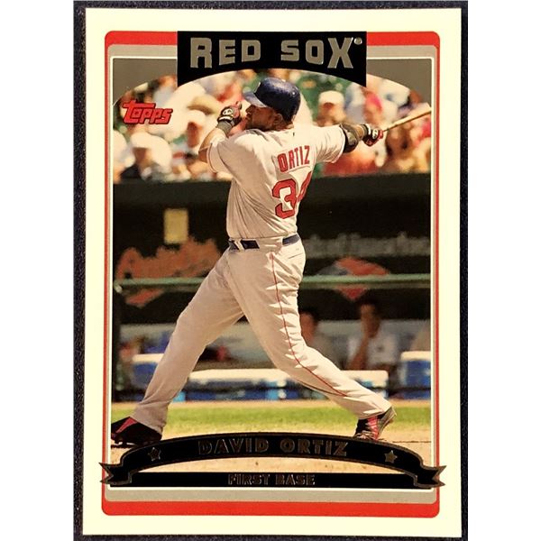 2006 TOPPS DAVID ORTIZ (HOF)