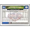 Image 2 : 2008 TOPPS VERNON WELLS