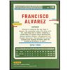 Image 2 : 2023 DONRUSS FRANCISCO ALVAREZ ROOKIE CARD