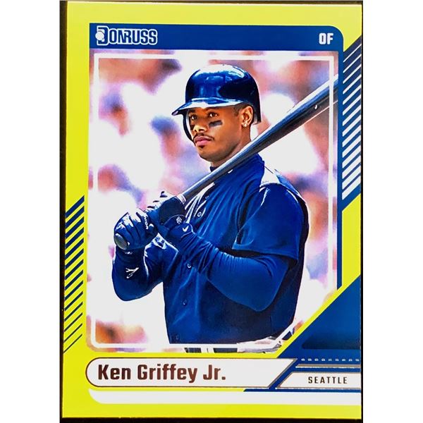 2023 DONRUSS YELLOW PARALLEL KEN GRIFFEY JR. (HOF)