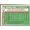 Image 2 : 1976 TOPPS MIKE IVIE ROOKIE CARD