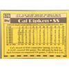 Image 2 : 1990 TOPPS CAL RIPKEN JR. (HOF)