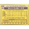 Image 2 : 1990 TOPPS JOEY 'ALBERT' BELLE ROOKIE CARD