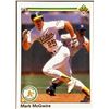 Image 1 : 1990 UPPER DECK MARK McGWIRE