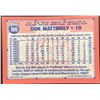 Image 2 : 1991 TOPPS DON MATTINGLY