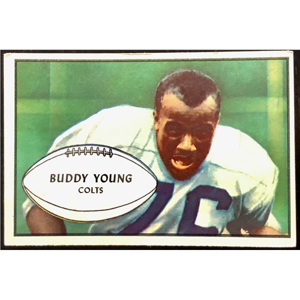 1953 BOWMAN NFL BUDDY YOUNG