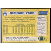 Image 2 : 1982 TOPPS RICHARD TODD