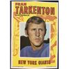 Image 1 : 1971 TOPPS NFL INSERT POSTER - FRAN TARKENTON (HOF)